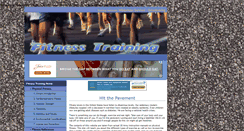 Desktop Screenshot of fitness-training.net